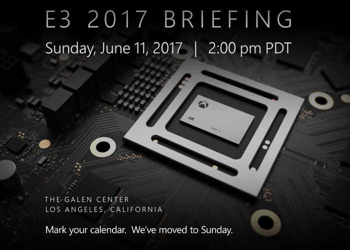 Microsoft Xbox E3 Press Briefing 2017